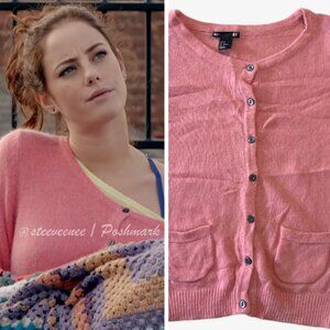 H&M Scoop Neck Angora Blend Cardigan ASO Effy Stonem